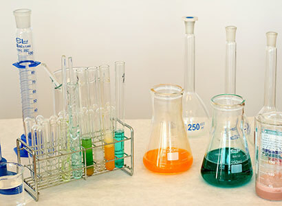chemical solutions laboratory glassware