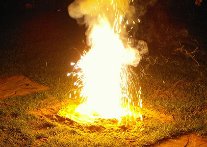 thermite chemical reaction rate