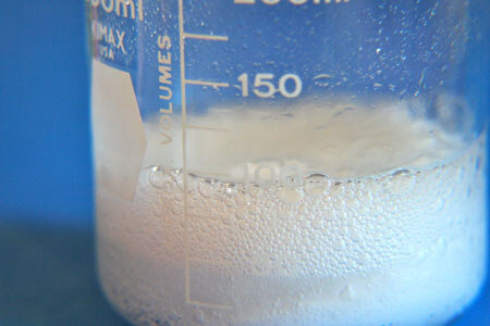 acetic acid sodium hydrogen carbonate base reaction