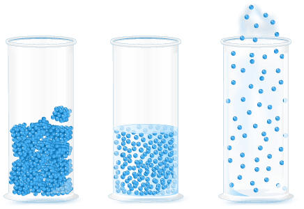 particles in solids liquids and gases lesson contents
