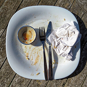 empty plate