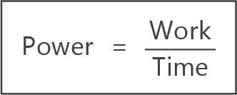 calculating power formula summary