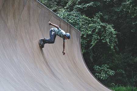 skate ramp