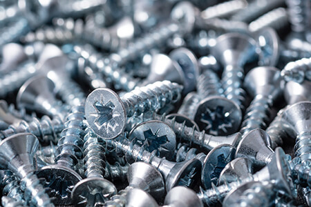 pile of screws
