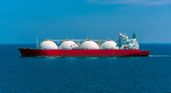 natural gas tanker ship