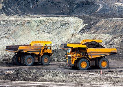 non-renewable resource mining