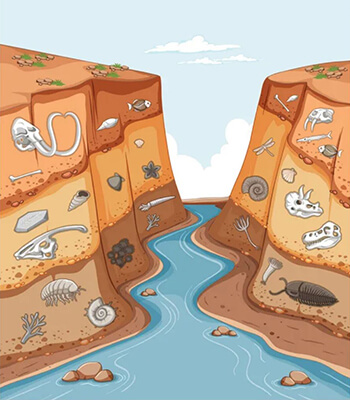 geological history online science lesson contents