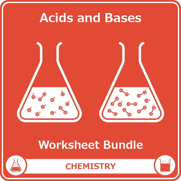 acids and bases worksheet bundle