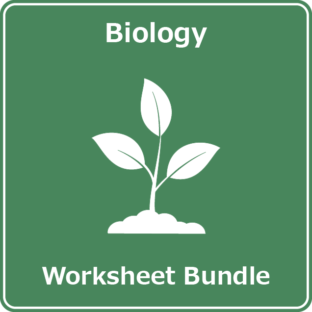 biology complete worksheet bundle