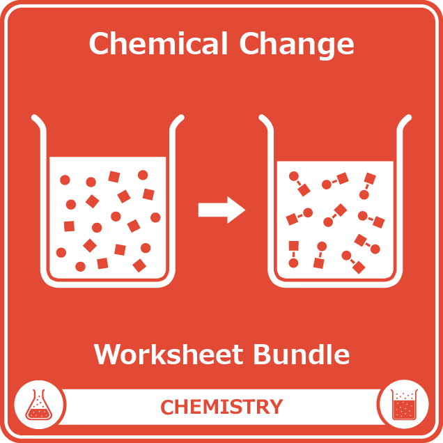 chemical change worksheet bundle