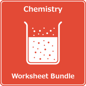 chemistry complete worksheet bundle