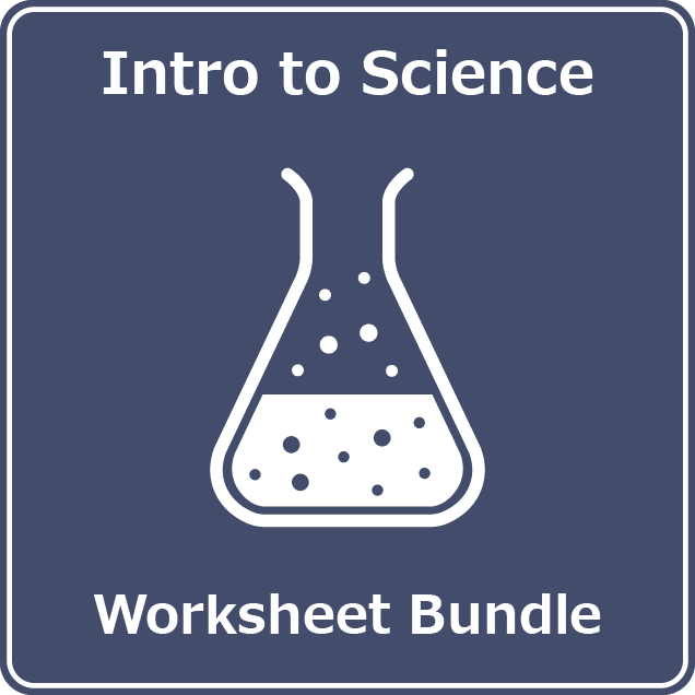 introduction to science complete worksheet bundle