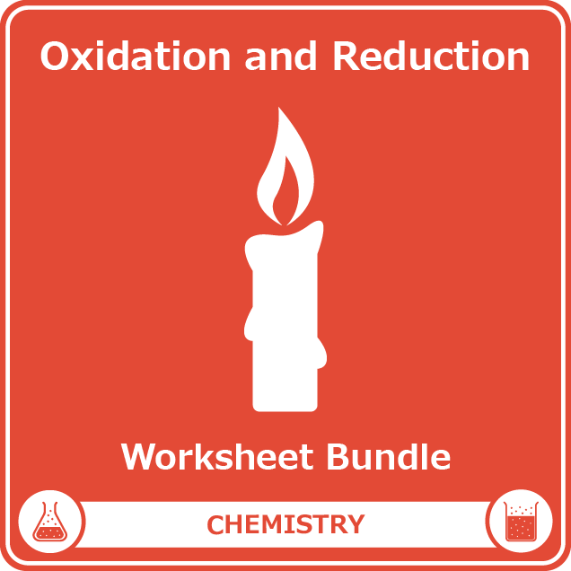 oxidation and reduction worksheet bundle
