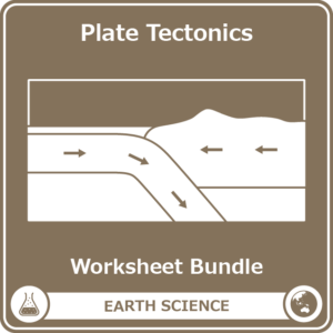 plate tectonics worksheet bundle
