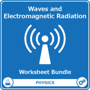 waves and electromagnetic radiation worksheet bundle